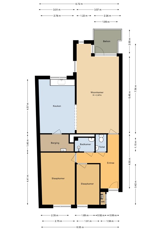 mediumsize floorplan
